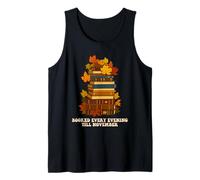 Reservado Todas Las Noches Otoño Temporada de otoño Lector de Libros Ratón Camiseta sin Mangas