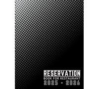 Reservation Book For Restaurant: Track 20 Reservations Per Page, 100 Reservation Pages | Hostess Table Log Book for Daily Customer Tracking & Contact Info | 8.5 x 11 Inches