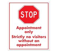 Reservation Needed For Entry Funny Metal Sign For Studio 12x8 Inch