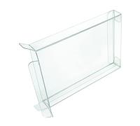 RESET RETRO 10 fundas protectoras transparentes para Nintendo DS Juegos en embalaje original de 0,3 mm, ajuste perfecto y transparente, juego retro, caja de protección contra el polvo y protección UV