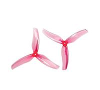 ResGcx 2609-3 Hélice Reforzada de 3 Palas 2,6 Pulgadas for F9A-B U14 y Football UAV 200 Mantenimiento propulsión Motor Copa Hueca,6x0,9x3 Piezas (2 Pares)(Pink)