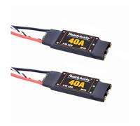 ResGcx Especificación De 40A, ESC Sin Escobillas for Sistema De Alimentación De 7V-25V, Arquitectura OPTO, Alineación De Unidad UAV De Precisión, 1/2/4 Uds.(2X ESC with 3.5mm C)