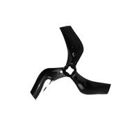 ResGcx Hélice con conductos de 3 Palas Reforzada 75 mm, dron FPV Whoop Pulgadas for Motores 1408-1808 Adaptador 1,5 mm/M5 (2CW+2CCW, 4 Piezas)(75mm 2Pairs Black)