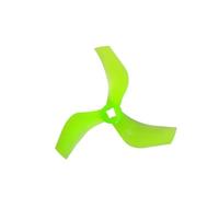ResGcx Hélice con conductos de 3 Palas Reforzada 75 mm, dron FPV Whoop Pulgadas for Motores 1408-1808 Adaptador 1,5 mm/M5 (2CW+2CCW, 4 Piezas)(75mm 2Pairs Green)