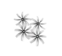 ResGcx Hélice con conductos Reforzada de 8 Palas, 76 mm/89 mm, dron 3/3,5 Pulgadas for Sistemas propulsión Alto Empuje (Eje, 2CW+2CCW)