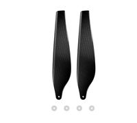 ResGcx Hélices Plegables de Fibra Carbono reforzadas GF-3820F-W 38 Pulgadas Ancho (Juego CW/CCW) for Sistemas T30, componentes Rotor Drones industriales(2pcs CCW)