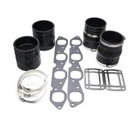 ResGcx Kit de Fuelle de colector de Escape con Junta for Motores Sterndrive de 7,4/8,2 L V8 3852472