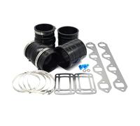 ResGcx Kit de Fuelle de Escape con Junta for Motores Sterndrive V8 de 5.0L, 5.8L y 5.8L 3852455