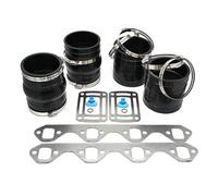 ResGcx Kit de Manguera y Junta de Fuelle de Escape for Motores Sterndrive V8 de 5.0L, 5.8L y 5.8L 3852696
