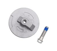 ResGcx Kit de Placa ánodo Aluminio Compatible con Motores 35 a 300 HP 76214Q5/97-76214Q5