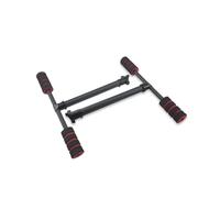 ResGcx Kit de Soporte de Aterrizaje en Forma de T GF-L1, Tubos de Fibra de Carbono de 16mm-10mm, Conectores de Aluminio CNC, 88g, diseño liviano for I + D técnico, 1 Juego(Full Set)