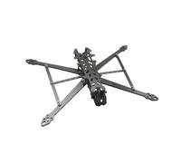 ResGcx Marco de Fibra de Carbono de elevación Pesada Reforzado TS-DFV2 (8/9/10 Pulgadas) for Drones FPV de Largo Alcance, Grosor de Brazo de 7 mm con Soportes de Sistema de caída Dual(DF V2 10 Inch)