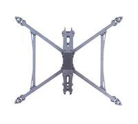 ResGcx Marco de Fibra de Carbono de elevación Pesada Reforzado TS-DFV2 (8/9/10 Pulgadas) for Drones FPV de Largo Alcance, Grosor de Brazo de 7 mm con Soportes de Sistema de caída Dual(8 Inch)