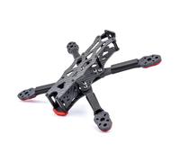 ResGcx Marco de Fibra de Carbono Reforzado TS-Apex HD de 5/7/8/9 Pulgadas for Drones Digitales HD FPV, Kit Completo de Fibra de Carbono 3K de Grosor de Brazo de 5,5mm(Apex-HD 8Inch)