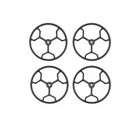 ResGcx Piezas de reparación de Fibra de Carbono reforzadas for Marco GEP-CL20 CineLog20 Placa Inferior Placa Superior Soporte de cámara Componente de Soporte mecánico (1 PC)(4Pcs Propeller Guard)