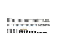 ResGcx Piezas de reparación de Fibra de Carbono reforzadas for Marco GEP-CL20 CineLog20 Placa Inferior Placa Superior Soporte de cámara Componente de Soporte mecánico (1 PC)(Screw Pack)