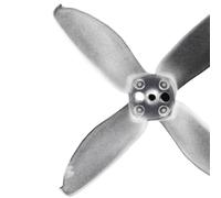 ResGcx Piezas de reparación de Fibra de Carbono reforzadas for Marco GEP-CL20 CineLog20 Placa Inferior Placa Superior Soporte de cámara Componente de Soporte mecánico (1 PC)(6pairs Propeller)