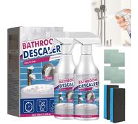Reshline - Limpiador de espuma, limpiador de espuma descalcificador de baño, limpiador de manchas difíciles, limpiador de espuma multiusos Reshline