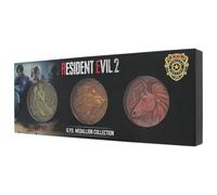 Resident Evil 2 - Juego de 3 medallones - Edición limitada