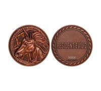 Resident Evil 2 Replica 1/1 Unicorn Medallion