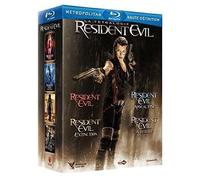 Resident Evil : La tetralogie : Resident Evil + Resident Evil : Apocalypse + Resident Evil : Extinction + Resident Evil : Afterlife [Francia] [Blu-ray]