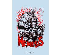 Resident Evil Nemesiss Notebook: Notebook Lined 6x9 120 Pages College Ruled - For Girls, Students, Teachers, Staff, Perfect Gift