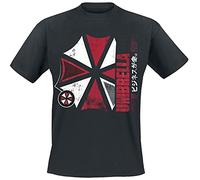 Resident Evil Umbrella Co. Hombre Camiseta Negro M 100% algodón Regular