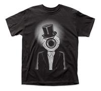 Residents The Eyeball - Camiseta de manga corta unisex con cuello redondo para hombre, color negro, Negro , XXL