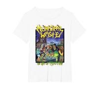 Residuos municipales El Arte de la Fiesta Camiseta, Mujer Tallas Grandes, Blanco, 5XL Grande