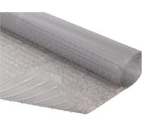 RESILIA Protector de suelo para alfombras de pelo profundo, tapete de plástico transparente, fácil de limpiar, 36 pulgadas x 12 pies, para uso en pasillo, sala de estar o comedor