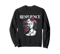 Resiliencia - Cita Motivacional Vintage Inspiración Mentalidad Sudadera