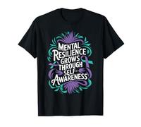 Resiliencia Mental Conciencia Salud Mental Suicidio Prevenir Camiseta