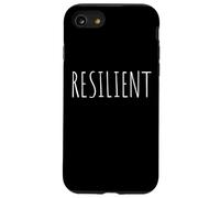 Resilient Fuerza Mental Autoestima Motivación Resiliencia Carcasa para iPhone SE (2020) / 7/8