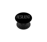 Resilient Fuerza Mental Autoestima Motivación Resiliencia PopSockets PopGrip Adhesivo
