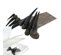 Resin 3d Hand Bookmark - Gothic Devil Witch Claw Page Page | Accesorio de lectura de decoración de festival de terror único para la fiesta de la fiesta de Halloween estantería de estantería de adorno