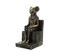 Resin Ancient Egyptian Theme Statue Home Decoration Elegant Golden Retro Shape 1Pcs