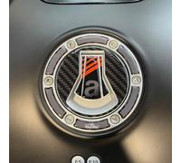 Resin Bike Adhesivos de Moto Compatibles con Aprilia Tuono-RS 660 2020-2026. Protección del Tapa del Tanque de Choques y Arañazos de Moto. Adhesivo 3D Resinado - Made in Italy