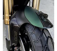 Resin Bike Adhesivos de Moto Compatibles con Benelli Leoncino 800 2022-2025. Protecciones Guardabarros Delantero de Choques y Arañazos de Moto. Adhesivo 3D Resinado - Made in Italy