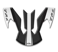 Resin Bike Adhesivos de Moto Compatibles con Benelli TRK 502 2017-2020 y 502X 2018-2020. Protección Guardabarros Delantero de Choques y Arañazos de Moto. Adhesivo 3D Resinado - Made in Italy