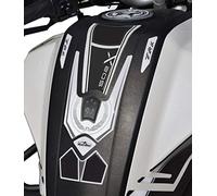 Resin Bike Adhesivos de Moto Compatibles con Benelli TRK 502 X 2018-2020 Blanco. Protección Protector de Tanque de Choques y Arañazos de Moto. Adhesivo 3D Resinado Versión Completa - Made in Italy