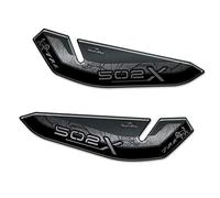 Resin Bike Adhesivos de Moto Compatibles con Benelli TRK 502 X 2020-2022. Protecciones Paramanos de Choques y Arañazos de Moto. Adhesivo 3D Resinado - Made in Italy