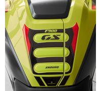 Resin Bike Adhesivos de Moto Compatibles con BMW F 900 GS 2024-2026 Passion. Protection de Tanque de Choques y Arañazos de Moto. Pegatinas 3D Resinadas Made in Italy