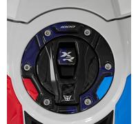 Resin Bike Adhesivos de Moto Compatibles con BMW M 1000 XR - S 1000 XR 2020-2025. Protección del Tapa del Tanque de Choques y Arañazos de Moto. Pegatinas 3D Resinadas Made in Italy