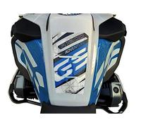 Resin Bike Adhesivos de Moto Compatibles con BMW R 1200 GS Adventure Rallye 2018. Protección Protector de Tanque de Choques y Arañazos de Moto. Adhesivo 3D Resinado - Made in Italy