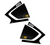 Resin Bike Adhesivos de Moto Compatibles con BMW R 1250 GS 2021-2024 Triple Black. Protección Guardabarros Defensas Laterales de Choques y Arañazos de Moto. Adhesivo 3D Resinado - Made in Italy