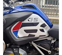 Resin Bike Adhesivos de Moto Compatibles con BMW R 1250 GS Adventure 2021-2024. Protección Depósito Lateral de Choques y Arañazos de Moto. Adhesivo 3D Resinado - Made in Italy