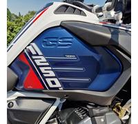 Resin Bike Adhesivos de Moto Compatibles con BMW R 1250 GS Adventure 2021-2024 Trophy. Protección Latérales del Tanque de Choques y Arañazos de Moto. Adhesivo 3D Resinado - Made in Italy