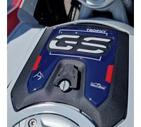 Resin Bike Adhesivos de Moto Compatibles con BMW R 1250 GS Adventure 2021-2024 Trophy. Protección Portaequipajes de Choques y Arañazos de Moto. Adhesivo 3D Resinado - Made in Italy