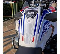 Resin Bike Adhesivos de Moto Compatibles con BMW R 1250 GS Adventure Rallye 2021-2024. Protección Protector de Tanque Moto de Choques y Arañazos de Moto. Adhesivo 3D Resinado - Made in Italy
