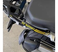 Resin Bike Adhesivos de Moto Compatibles con BMW R 1250 GS Edition 40th 2020-2021. Protecciones Agarraderas de Pasajero de Choques y Arañazos de Moto. Adhesivo 3D Resinado - Made in Italy